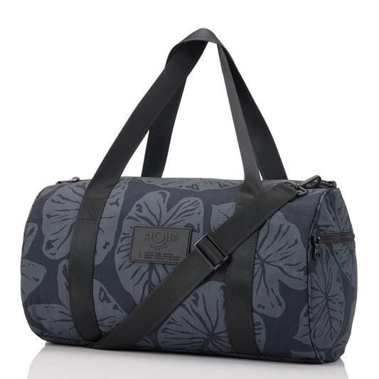 ALOHA COLLECTION KEEP IT LIGHT SPORTY DUFFLE KALO BLACK