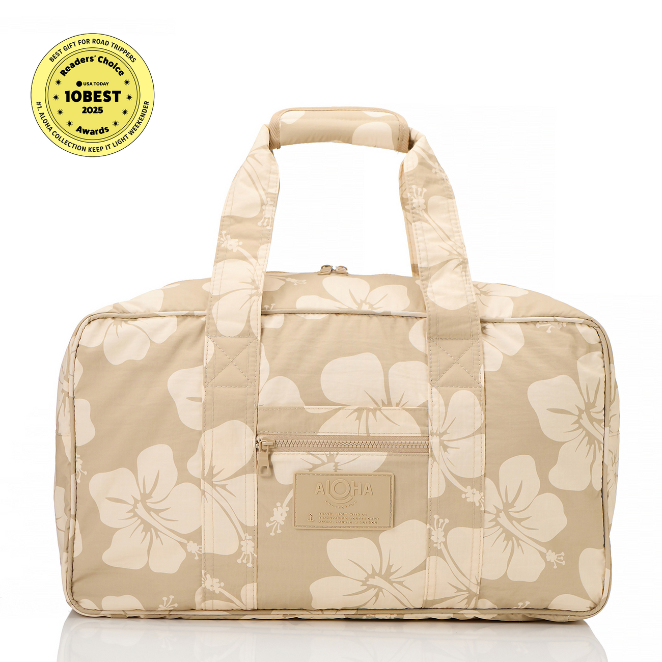ALOHA COLLECTION KEEP IT LIGHT WEEKENDER Hana Hou Creme/Dune