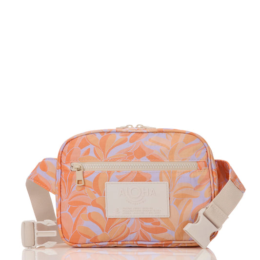 ALOHA COLLECTION LEI STAND KEEP IT LIGHT HIP PACK PEACHY