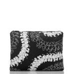 ALOHA COLLECTION PUAKENIKENI Midi Pouch BLACK WHITE