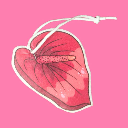 ALOHA COLLECTIVES AIR FRESHENER ANTHURIUM RED PASSIONFRUIT PINEAPPLE