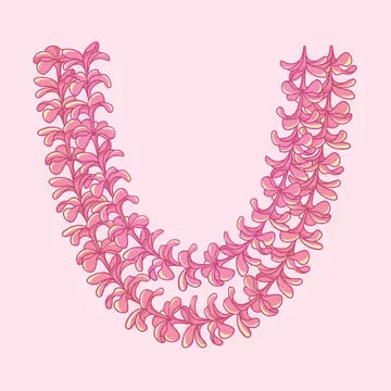 ALOHA COLLECTIVES AIR FRESHENER DOUBLE STRAND PLUMERIA