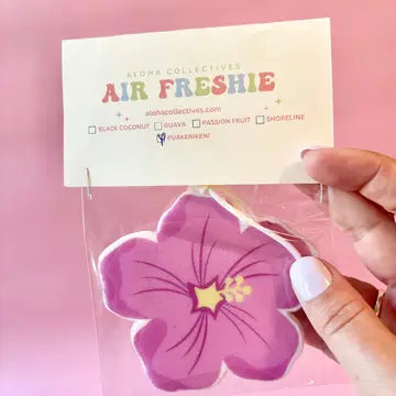 ALOHA COLLECTIVES AIR FRESHENER HIBISCUS FLOWER