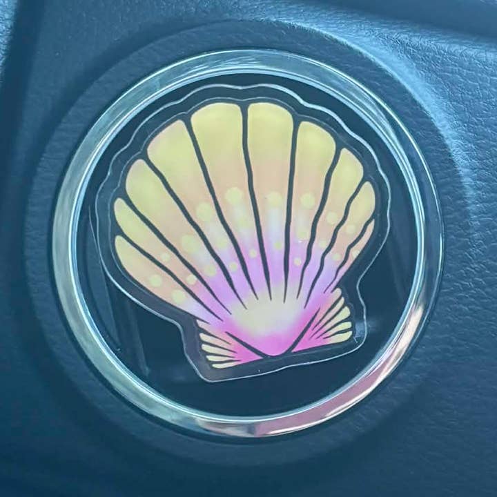 ALOHA COLLECTIVES SUNRISE SHELL VENT CLIP AIR FRESHENER GUAVA