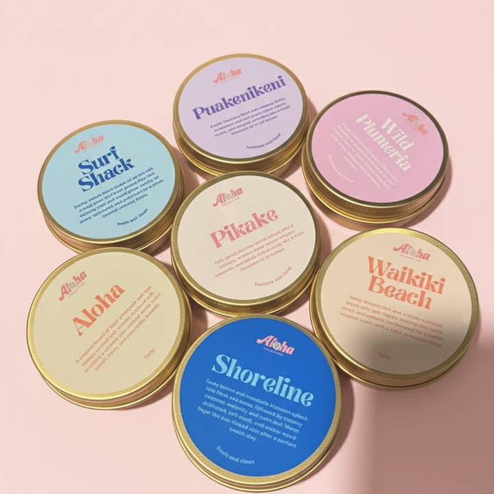 ALOHA COLLECTIVES TRAVEL CANDLE