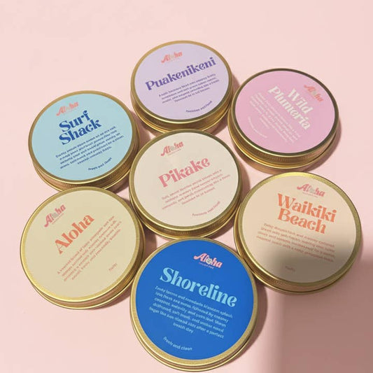 ALOHA COLLECTIVES TRAVEL CANDLE
