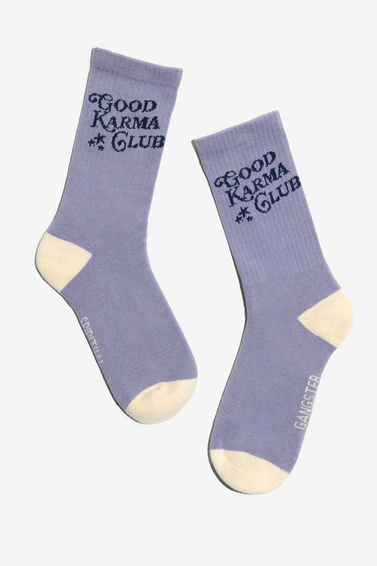 SPIRITUAL GANGSTER KARMA CLUB CREW SOCK DAWN