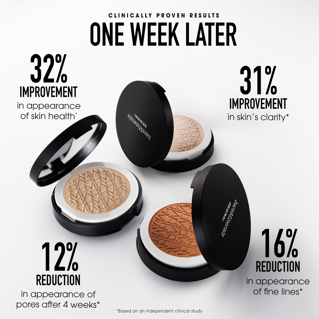 BARE MINERALS ORIGINAL TALC-FREE PRESSED POWDER FOUNDATION SPF.15