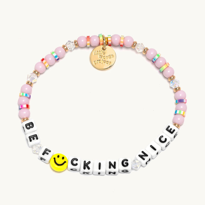 LITTLE WORDS PROJECT BRACELETS BE F*CKING NICE