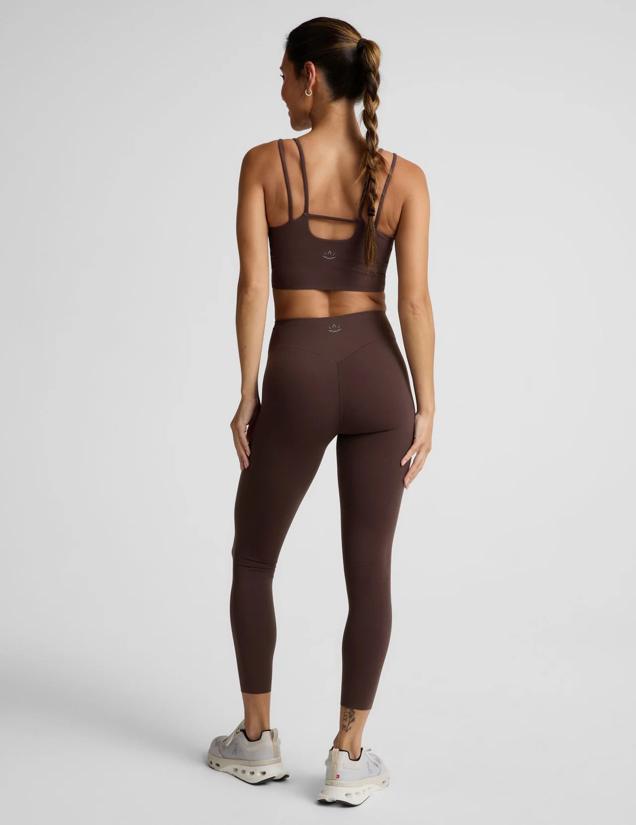 BEYOND YOGA GLOZONE HIGH WAIST MIDI  LEGGING COCO PLUM