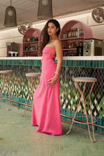 BLANCO BY NATURE ELEANOR DRESS RASBERRY
