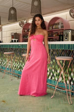 BLANCO BY NATURE ELEANOR DRESS RASBERRY
