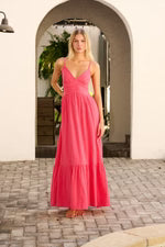BLANCO BY NATURE HAZEL DRESS RASBERRY