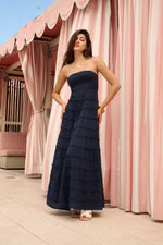 BLANCO BY NATURE ROSALINE DRESS MIDNIGHT