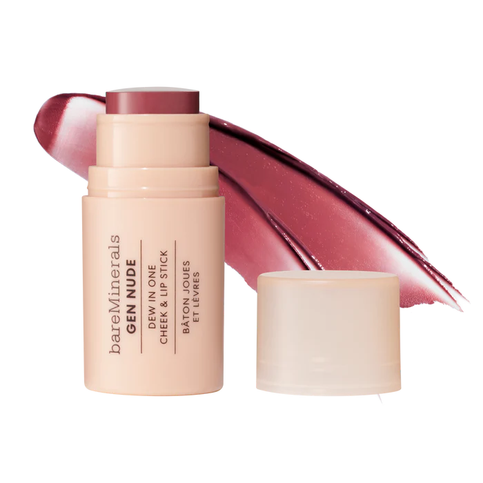 BARE MINERALS GEN NUDE Dew in One Cheek And Lip Stick All Colors