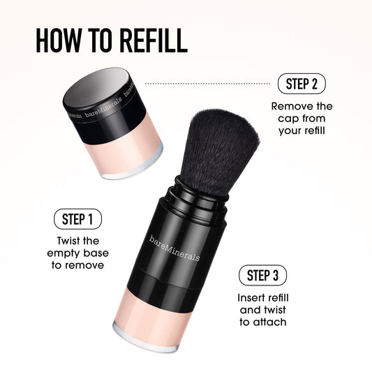 BARE MINERALS ORIGINAL MINERAL VEIL® SET + PROTECT TRANSLUCENT REFILL