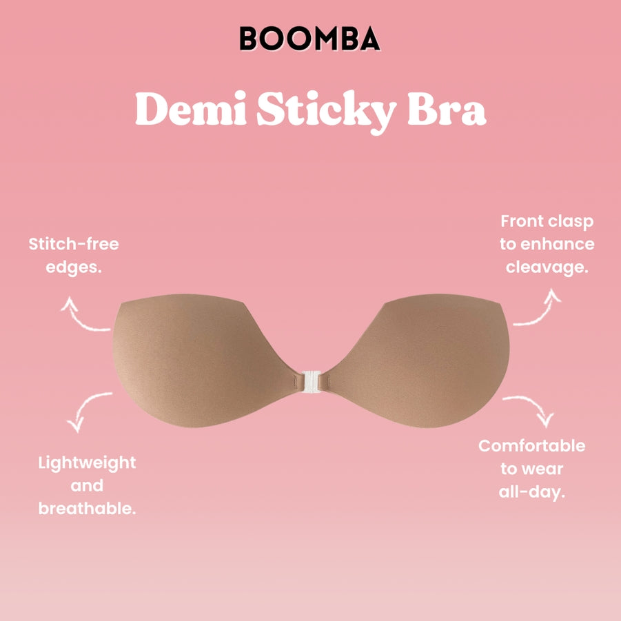 BOOMBA DEMI STICKY BRA BEIGE