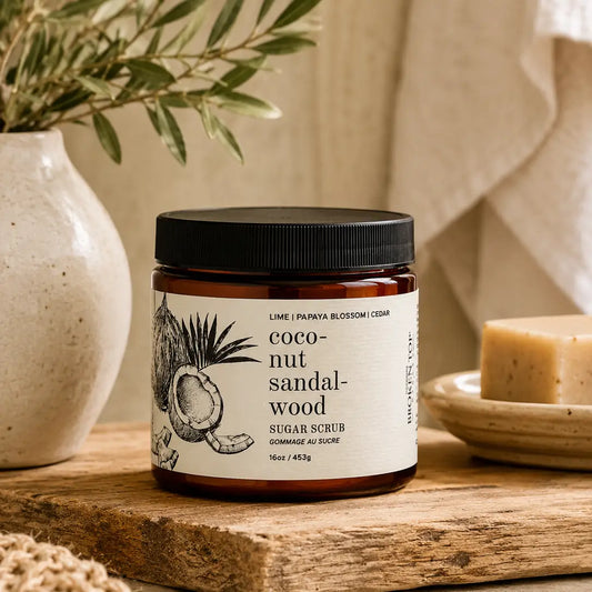 BROKEN TOP COCONUT SANDALWOOD SUGAR SCRUB