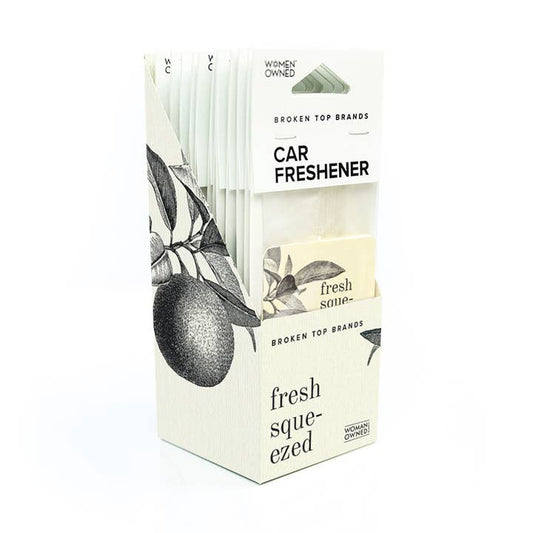 BROKEN TOP Fresh Squeezed Car Fresheners