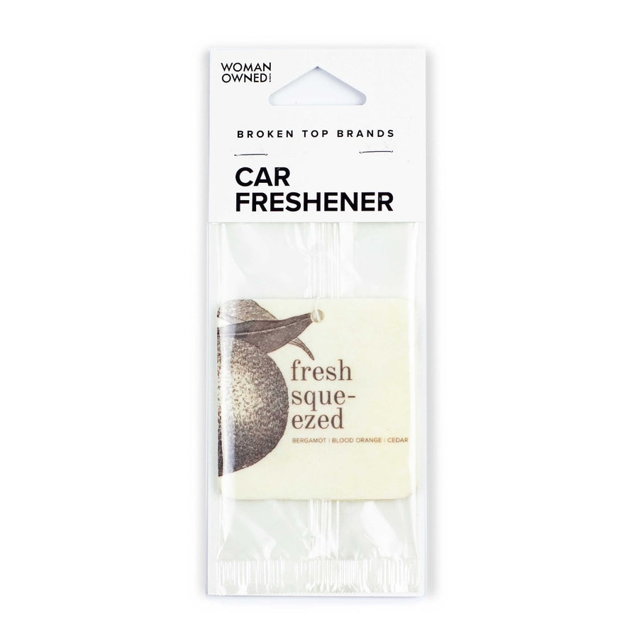 BROKEN TOP Fresh Squeezed Car Fresheners