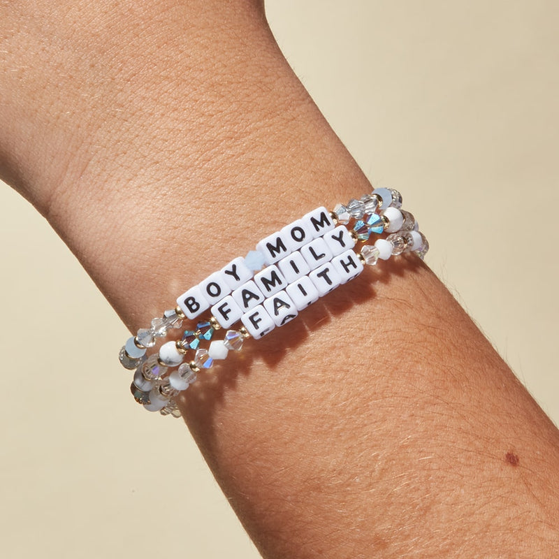 LITTLE WORDS PROJECT MOM LIFE COLLECTION BRACELETS