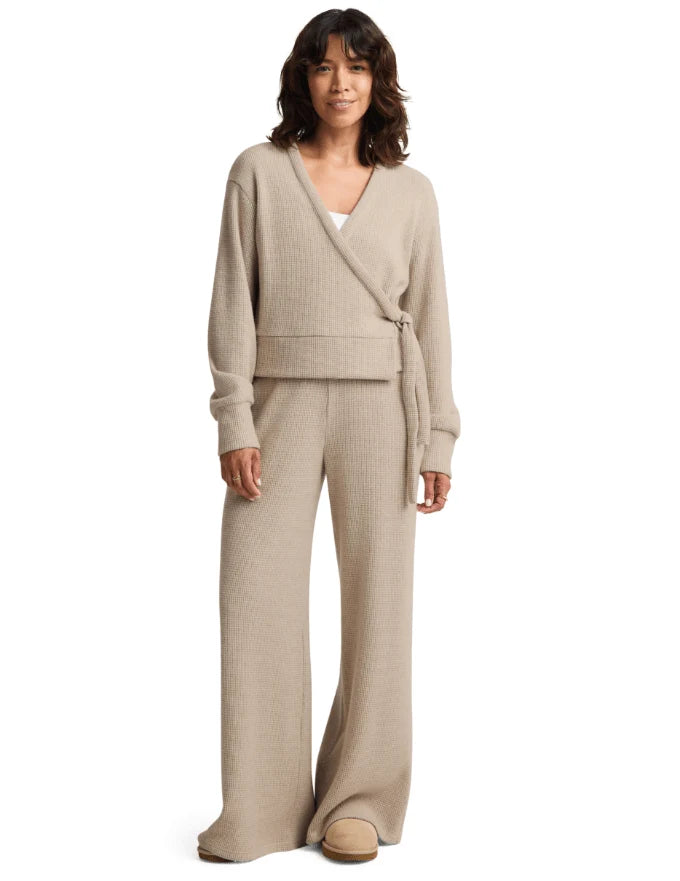 BEYOND YOGA LUXELAYER PULLOVER OATMEAL