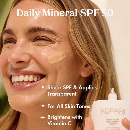 KOPARI Bright As Day Sheer Mineral Sunscreen SPF 50 NEW!