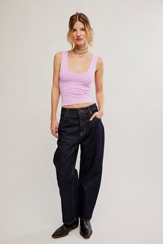 CLEAN LINES MUSCLE CAMI / PALE ORCHID 