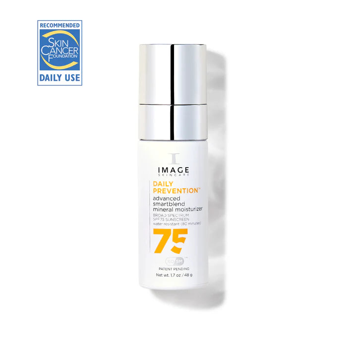 IMAGE SKINCARE DAILY PREVENTION advanced smartblend mineral moisturizer SPF 75  1.7 OZ NEW!