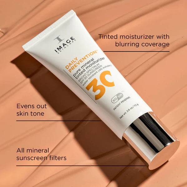 IMAGE SKINCARE DAILY PREVENTION™ pure mineral tinted moisturizer SPF 30 2.6 oz