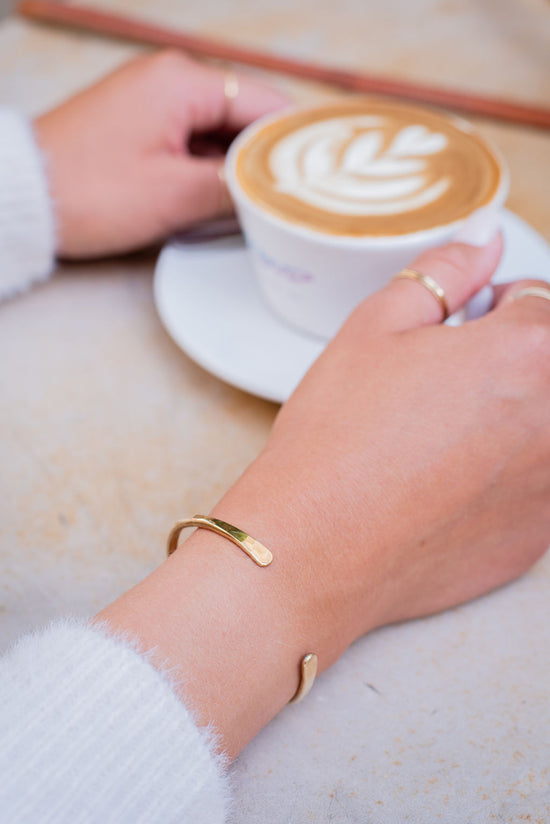 Desert Moon 14k Gold Filled Henla Bangle