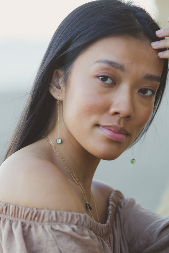 Desert Moon Design Akela Abalone Earrings