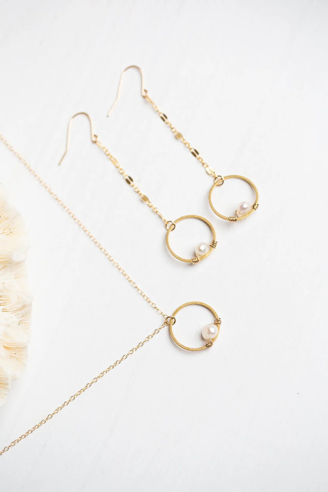 Desert Moon Design Audrey Necklace 14gf