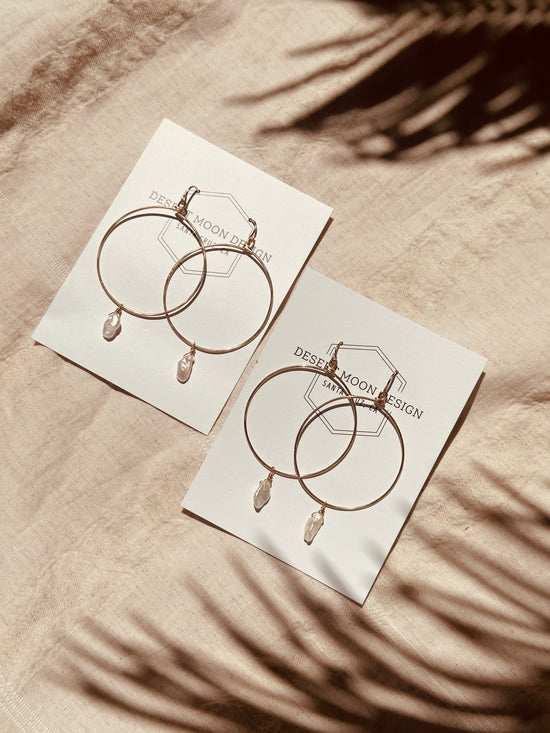 Desert Moon Design Kapa Hoops 14k Gold Filled