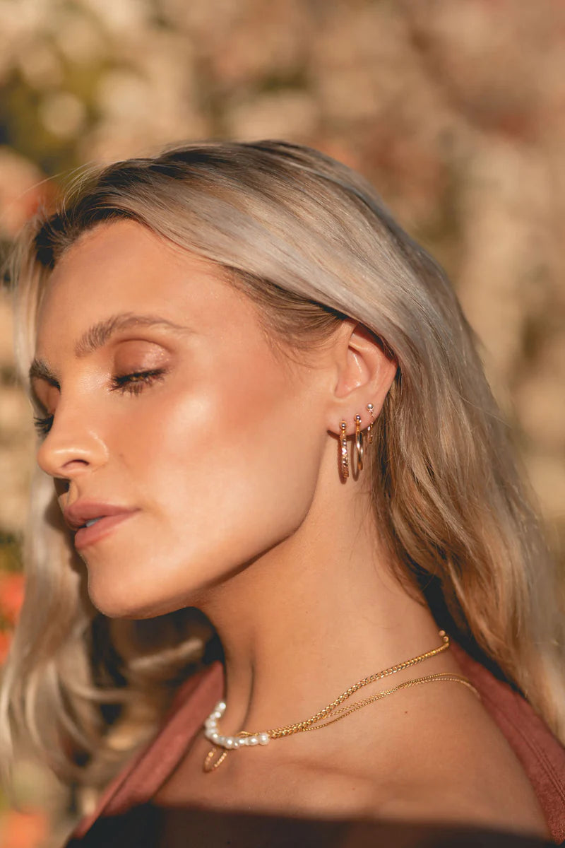 In Situ Tremezzo Hoops 14K gf