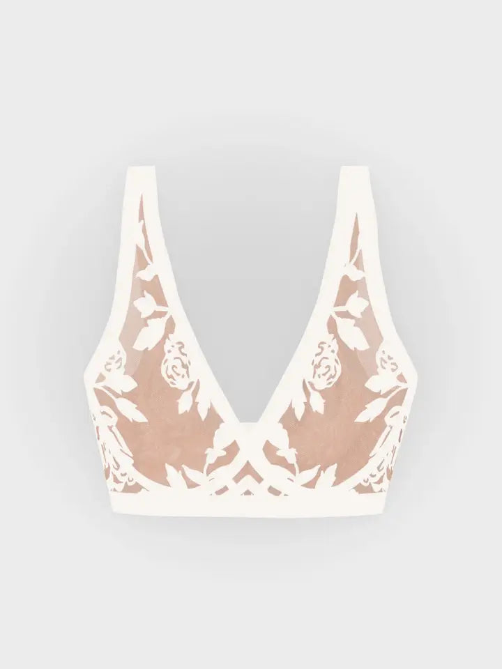 EBY SHEER FLOCKED BRA MADAM LUX 3