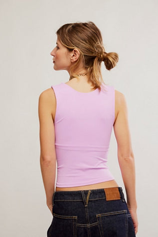 CLEAN LINES MUSCLE CAMI / PALE ORCHID / COO: