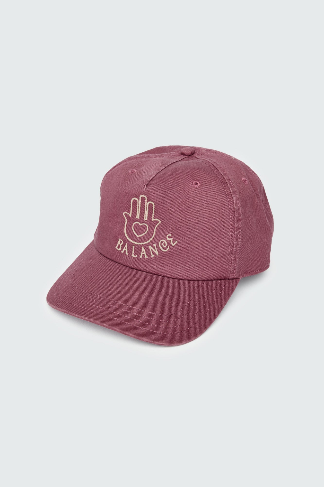 SPIRITUAL GANGSTER BALANCE DAD TRUCKER HAT PINK HAZE