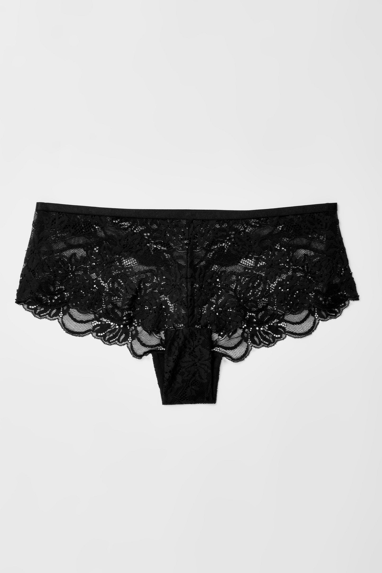 FREE PEOPLE LACE LAST DANCE BRIEF UNDIES BLACK