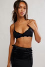FREE PEOPLE CHARLIE V BRALETTE BLACK