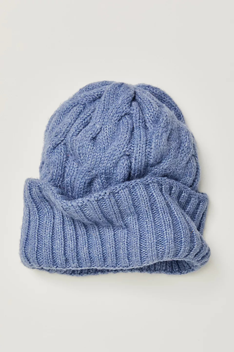 FREE PEOPLE COASTLINE BEANIE HERITAGE BLUE