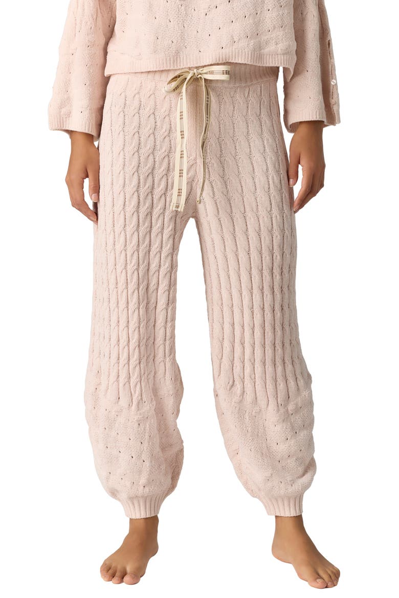 FREE PEOPLE FIRESIDE CRUSH JOGGER NEUTRAL COMBO