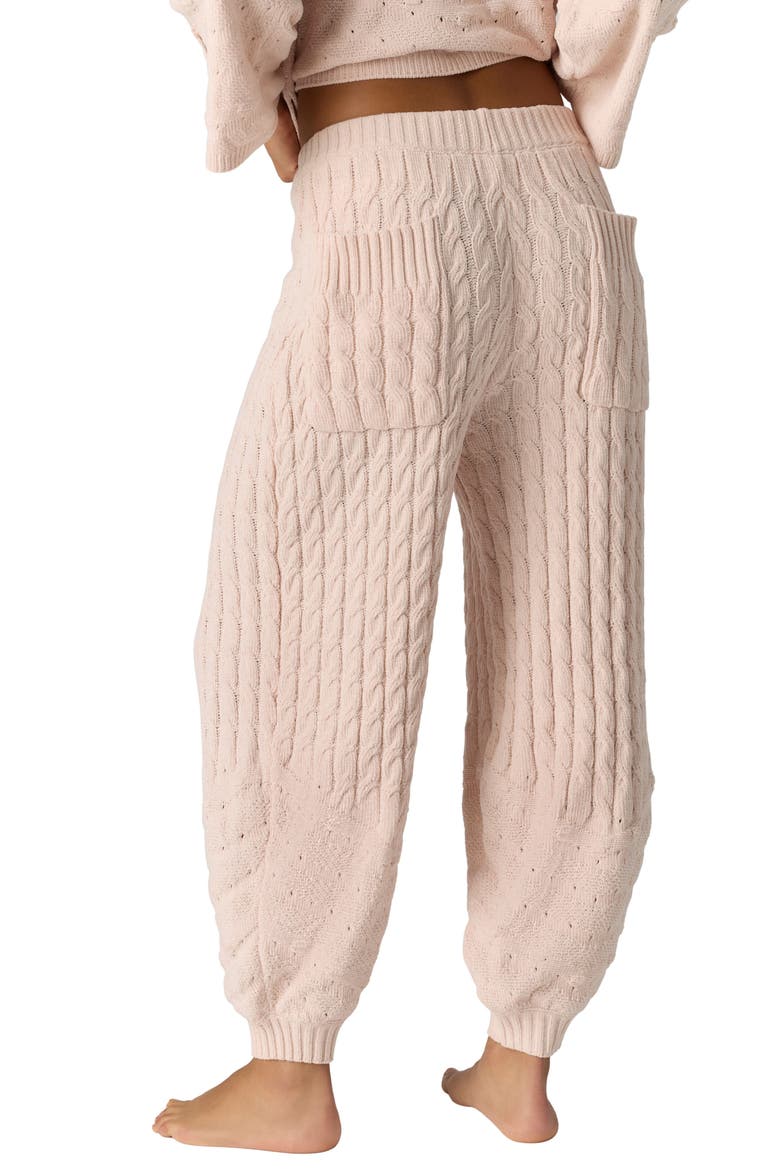 FREE PEOPLE FIRESIDE CRUSH JOGGER NEUTRAL COMBO