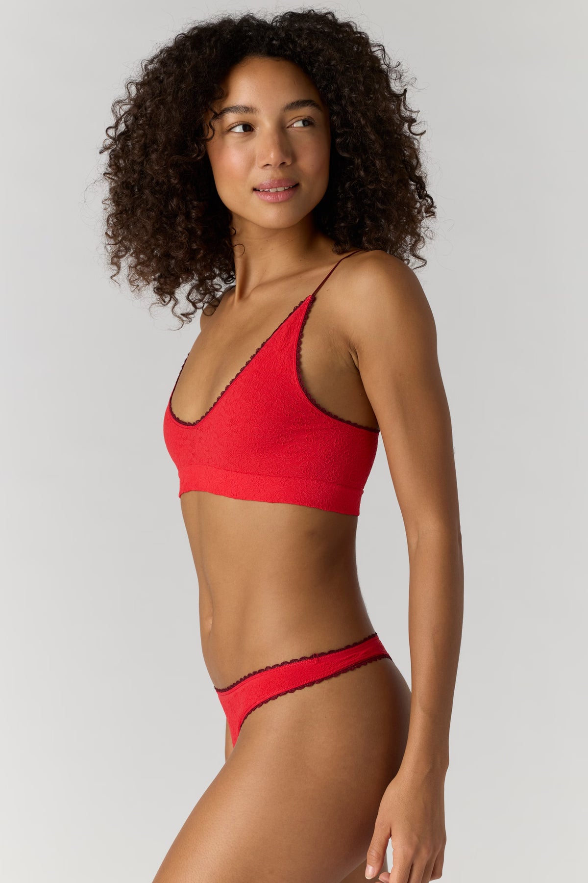 FREE PEOPLE INTIMATELY SWEET POINT SEAMLESS THONG SOUR SWEET COMBO