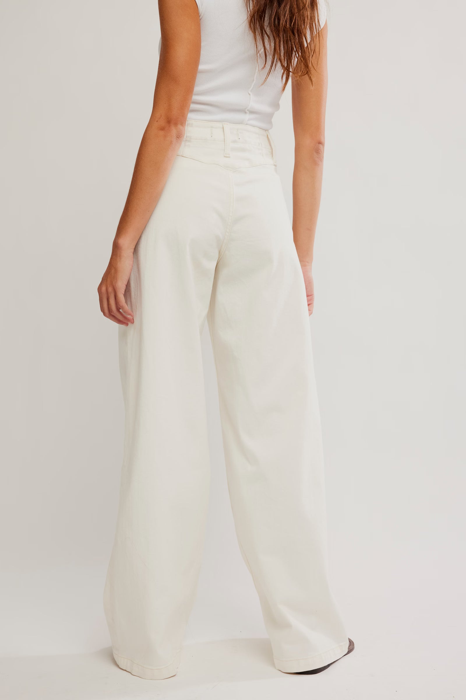 FREE PEOPLE LIBRE WIDE LEG JEANS ISLAND LIGHTS