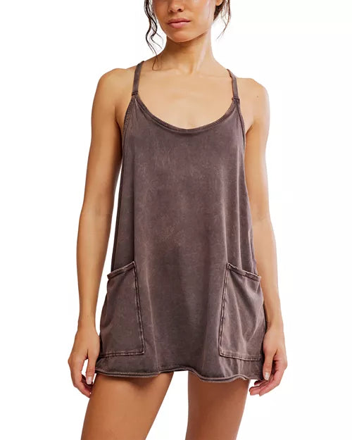 FREE PEOPLE MOVEMENT HEATHER HOT SHOT MINI CHOCOLATE