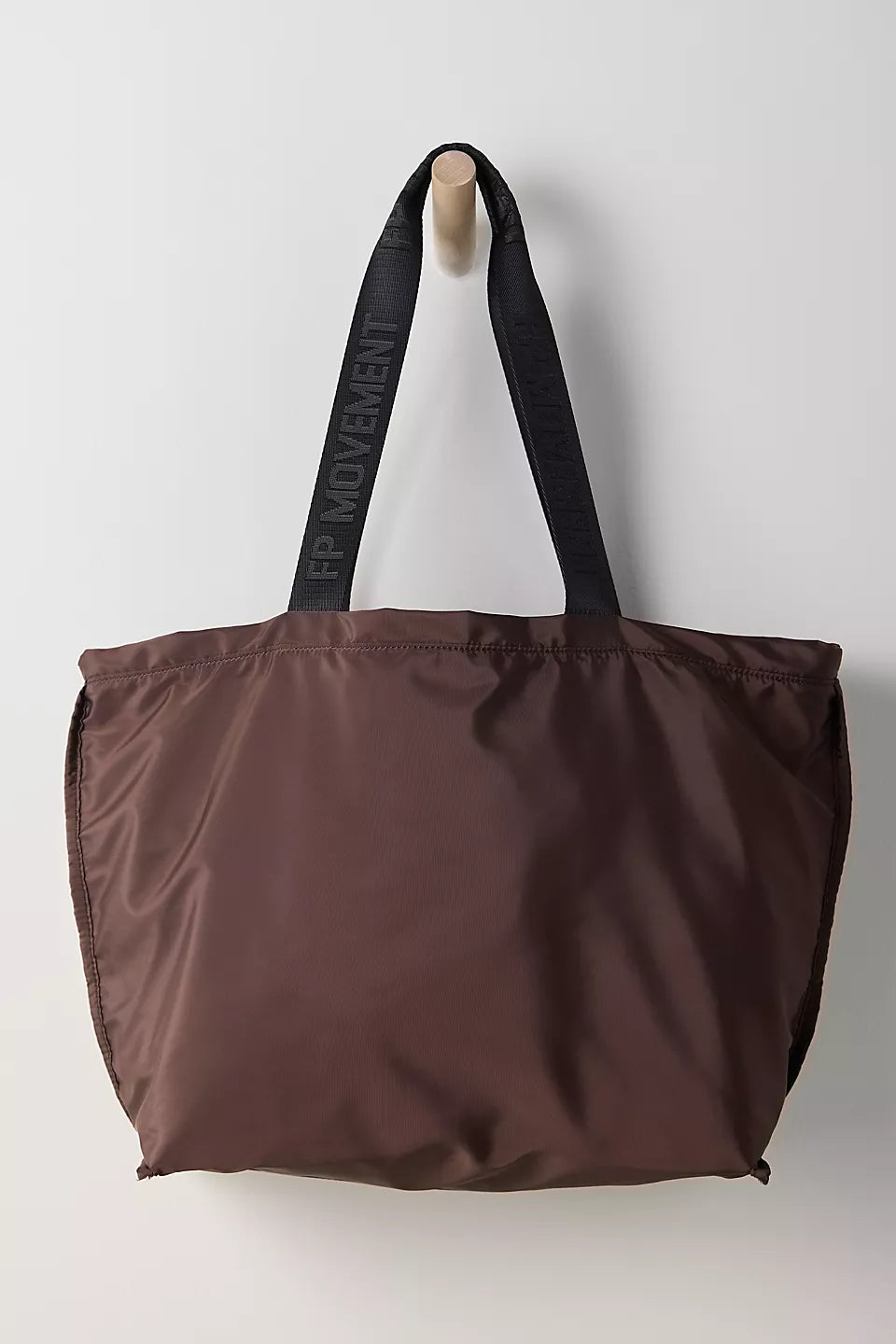 FREE PEOPLE MOVEMENT HOME TEAM TOTE CHOCOLATE