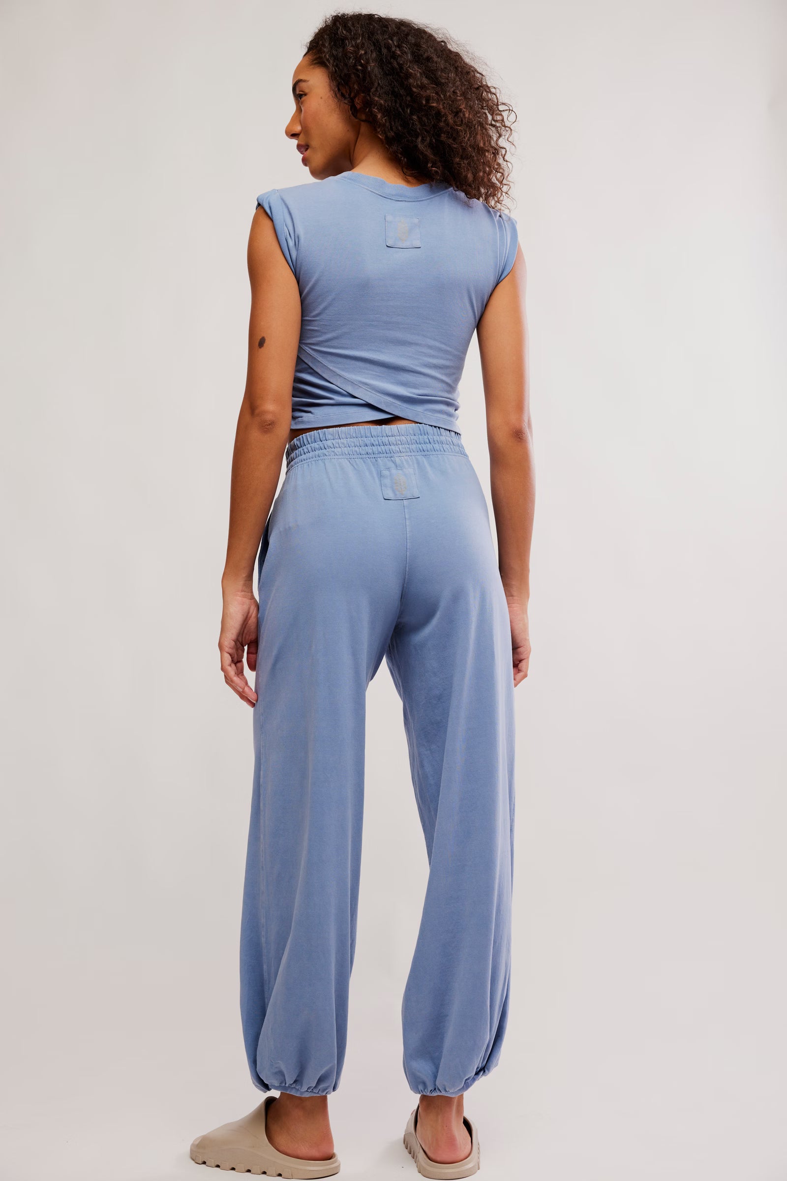 FREE PEOPLE MOVEMENT HOT SHOT CROSSOVER SET BLUE ASH