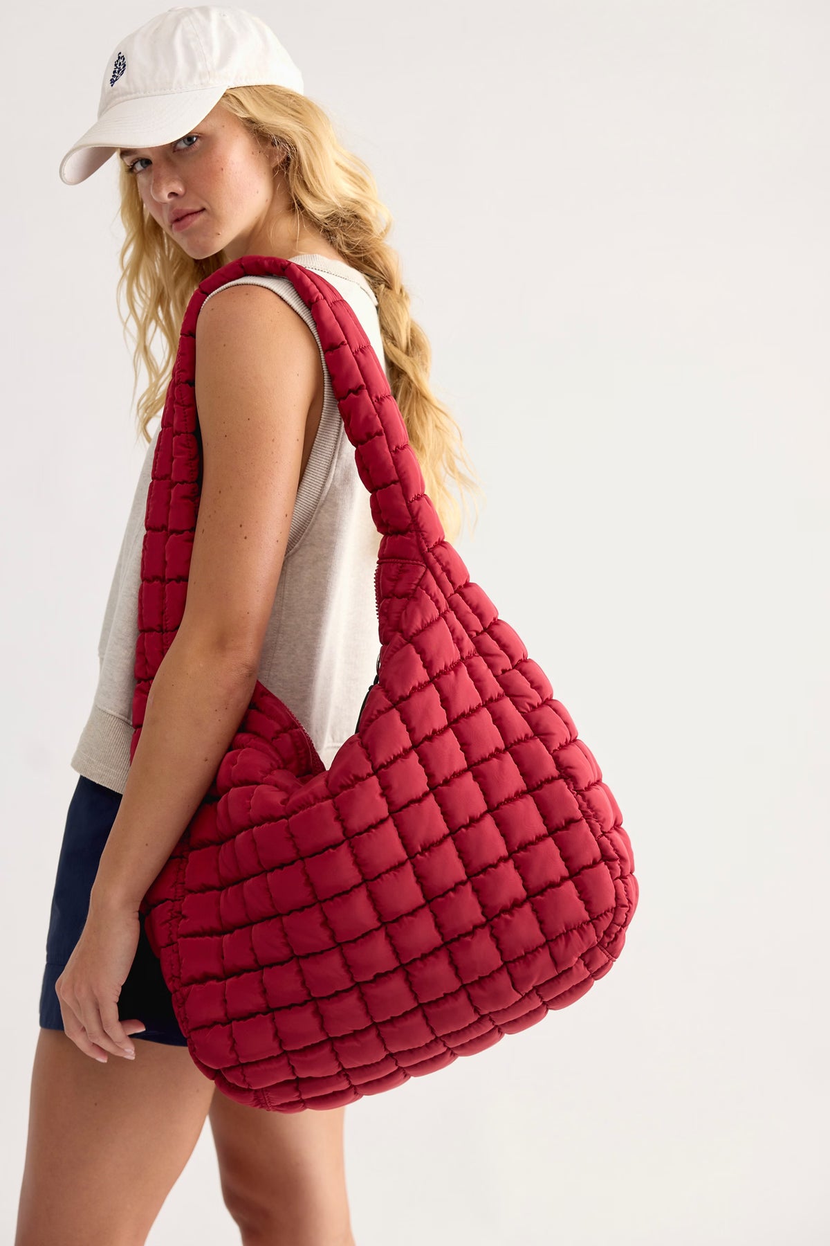 FREE PEOPLE MOVEMENT QUILTED CARRY ALL BRICK 2