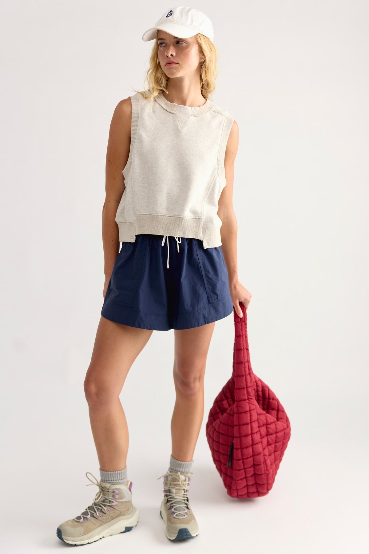 FREE PEOPLE MOVEMENT QUILTED CARRY ALL BRICK 3